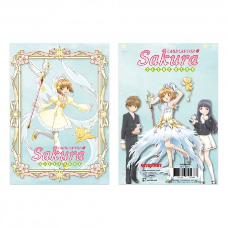 Libreta A5 de Cardcaptor Sakura con diseño mágico