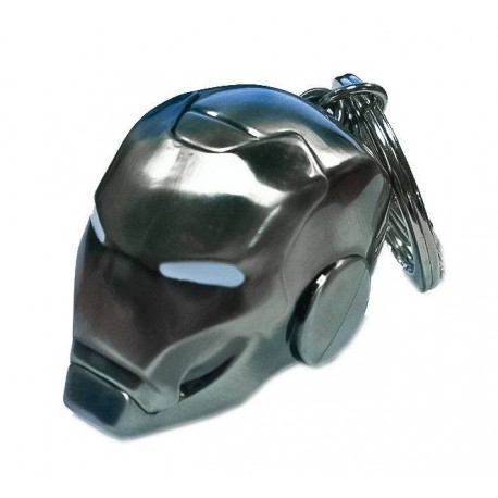 Llavero metálico Iron Man Helmet Mark II de Marvel Comics