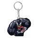 Llavero de caucho Marvel Venom con diseño oficial
