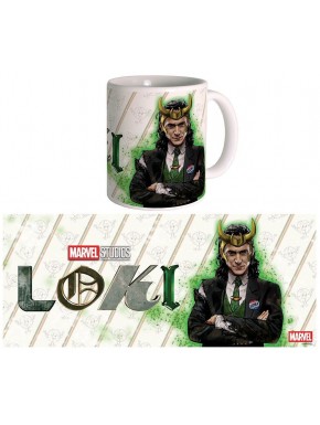 Taza de cerámica Loki President con licencia Marvel