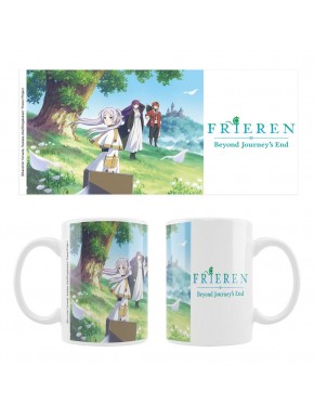 Taza Cerámica Frieren Beyond Journey's End con diseño de anime