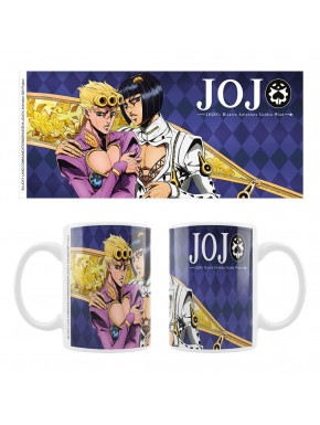 Taza cerámica de Giorno y Bruno en JoJo's Bizarre Adventure