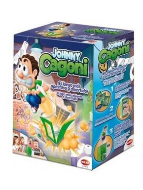 Caja y componentes del juego Johnny Cagoni