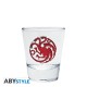 Set 4 vasos chupitos Juego Tronos Emblemas