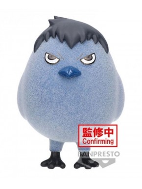 Peluche Haikyu Fluffy Puffy Kagegarasu azul de 8cm