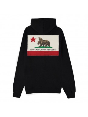 Camiseta com capuz negra Fallout New California Republic