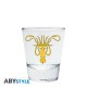 Set 4 vasos chupitos Juego Tronos Emblemas