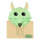 Sudadera beige y verde de Grogu con capucha Star Wars