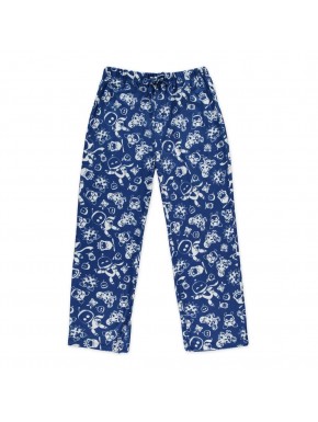 Pantalones de jersey Astro Bot PlayStation azul estampado