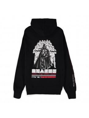 Sudadera negra de Star Wars con Darth Vader y capucha