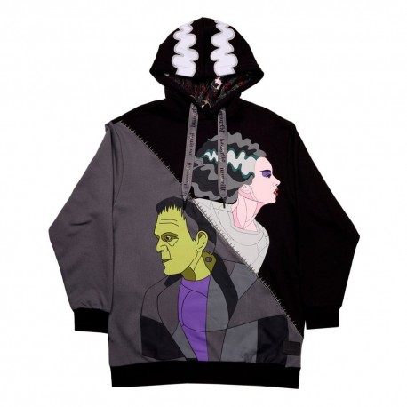 Sudadera unisex Bride of Frankenstein Universal Monsters por Loungefly