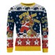 Pull de Noël Simpsons D'oh Ho Ho! avec personnages