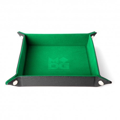 Bandeja plegable Velvet Green para dados