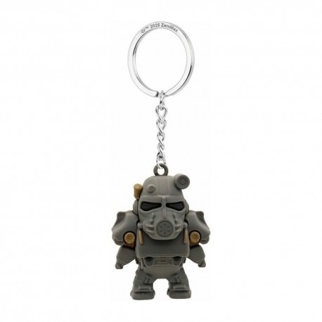 Llavero vinilo T-60 de Fallout, Good Loot, licencia oficial