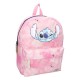 Mochila rosa de Stitch con diseño de Lilo & Stitch