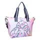 Bolso de Stitch con diseño de besos, tonos pastel