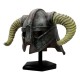 Réplica capacete Dragonborn Skyrim com chifres curvados