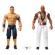Figuras de ação The Rock e John Cena WWE 15 cm