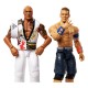 Figuras de ação The Rock e John Cena WWE 15 cm