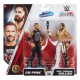 Figuras CM Punk e Seth Rollins da WWE