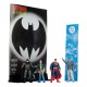 Figuras de acción DC Comics Batman, Superman y Joker 7 cm