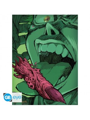 Poster Itadori Jujutsu Kaisen comiendo dedo