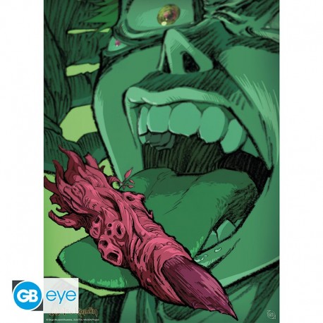 Poster Itadori Jujutsu Kaisen comiendo dedo