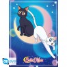 Poster Chibi Sailor Moon 52x38 - Luna & Artemis