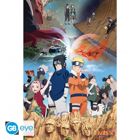 Poster maxi Naruto Will of Fire 91.5x61 cm