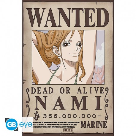 Poster Chibi ONE PIECE Procurado Nami