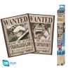 Conjunto de 2 Posters Chibi One Piece 52x38 - Wanted Law & Kid