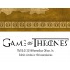 Slide Box Game of Thrones Westeros Ed. Limited Collector