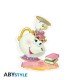 Figurines Disney Acryl Chip et Mme Potts