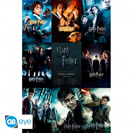 Poster Maxi Harry Potter con varios personajes
