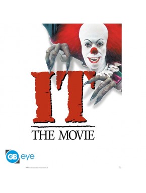 Poster de IT com Pennywise e logo do filme