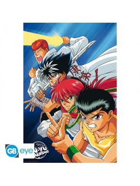 Poster Maxi YU YU HAKUSHO 91.5x61 - Grupo de personagens