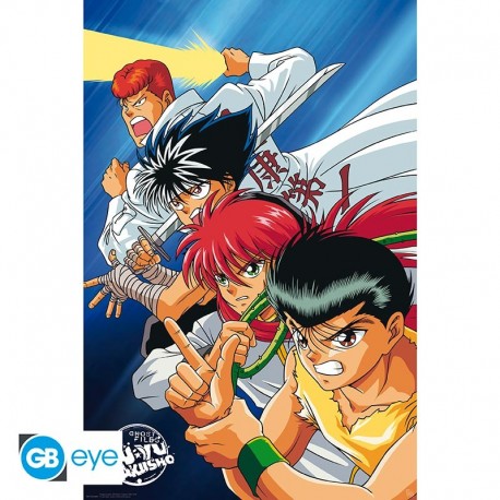 Poster Maxi YU YU HAKUSHO 91.5x61 - Grupo de personagens