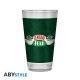 Verre 400ml Central Perk Friends vert