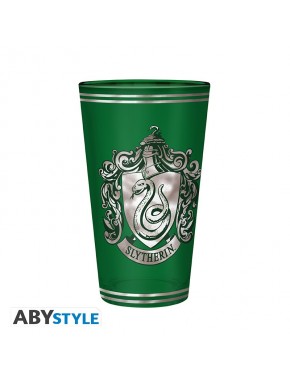 Vaso de cristal Slytherin verde 400ml Harry Potter