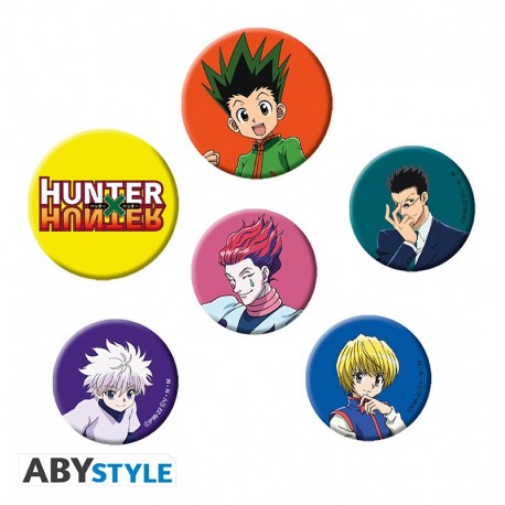 Pack de badges de personagens de Hunter X Hunter