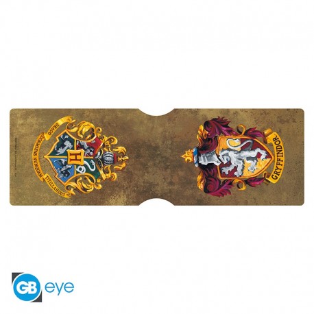 Tarjetero Gryffindor con escudo de Harry Potter