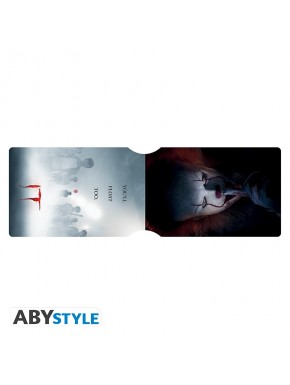 Tarjetero IT Pennywise diseño terrorífico