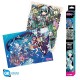 Conjunto de 2 posters chibi de Hatsune Miku