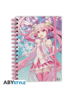 Cuaderno Hatsune Miku A5 Cherry Blossom