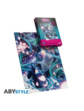 Rompecabezas de Hatsune Miku 1000 piezas pétalos