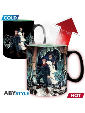 Taza Jujutsu Kaisen Itadori Sukuna con cambio por calor