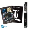 Conjunto de 2 Posters Chibi Death Note 52x38 cm - L & Grupo