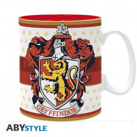 Mug en céramique avec blason de Gryffondor