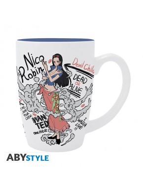 Caneca de One Piece com design de Nico Robin, 400 ml