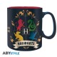 Taza Harry Potter con símbolos de casas de Hogwarts